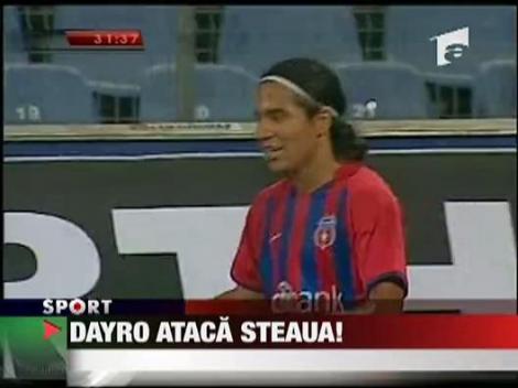 Dayro ataca Steaua