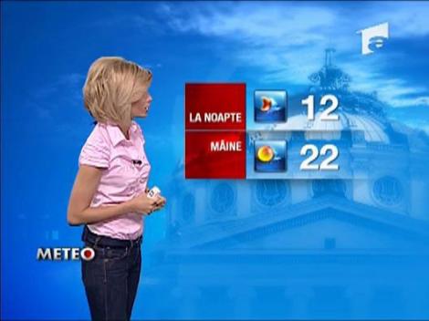 Vremea zilei de 31 august