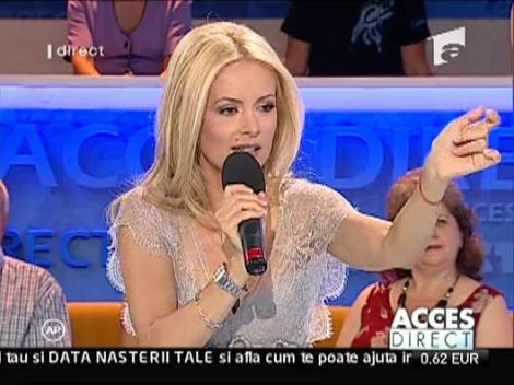 Delia Matache isi etaleaza tatuajele