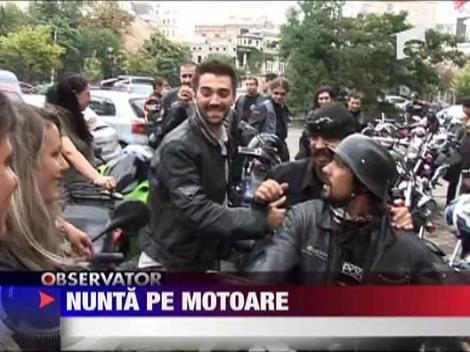 Nunta pe motoare