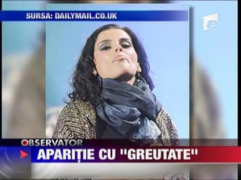 Nelly Furtado, aparitie cu "greutate"