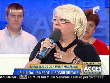 Mirabela: "A fost un gest de lasitate, dar nu o acuz, era dezamagita"