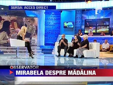 Mirabela Dauer face pace cu parintii Madalinei Manole