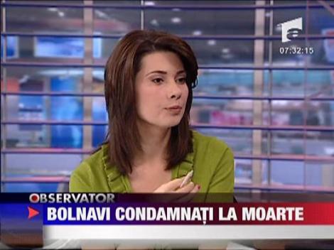 Bolnavi condamnati la moarte