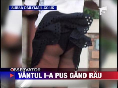 Vantul i-a pus gand rau lui Naomi Campbell