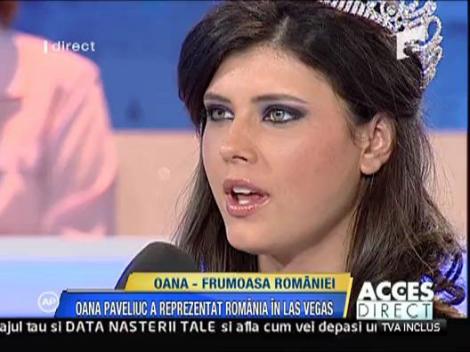 Miss Universe Romania la Acces Direct