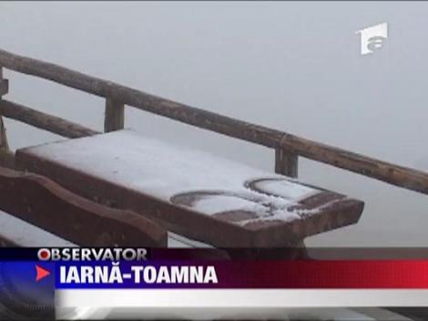 La cota 2000 s-a asternut un strat de zapada