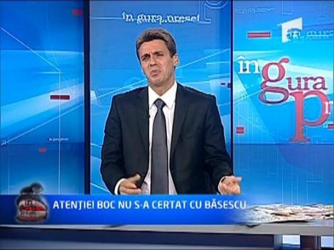 Mircea Badea: "Cand a fost razboi intre Basescu si Boc?"