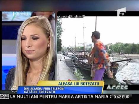 Catalin se afla in Islanda, langa vulcanul activ