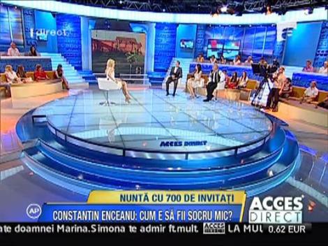 Constantin Enceanu a devenit socru mic, iar nunta a avut 700 de invitati