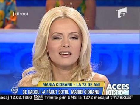 Maria Ciobanu a implinit 73 de ani