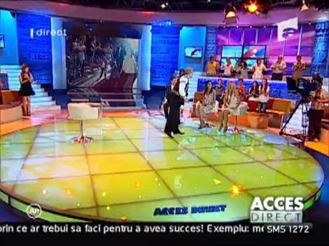 Constantin Enceanu a cantat la Acces Direct