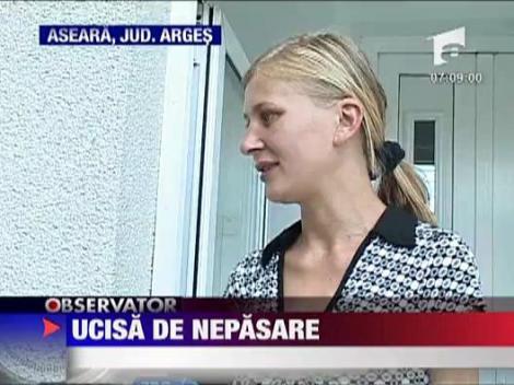 Copila ucisa de nepasare