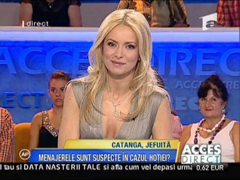 Catanga, jefuita! Menajerele sunt suspecte