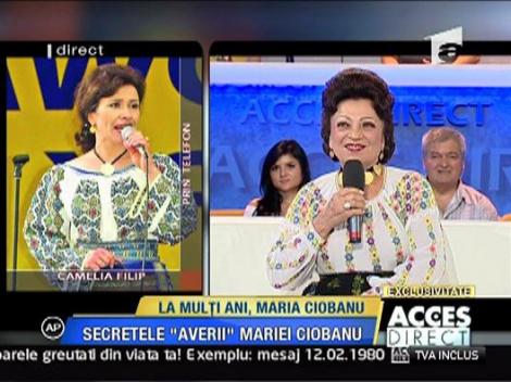 Surpriza: Camelia, fiica Mariei Ciobanu, in direct prin telefon