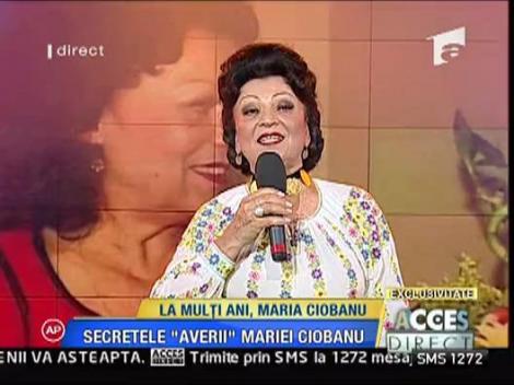Maria Ciobanu a cantat la Acces Direct