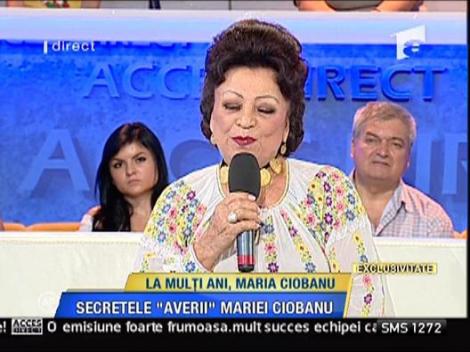 Maria Dragomiroiu - urari de bine pentru Maria Ciobanu