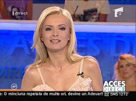 Andreea Marin lupta cu Ministerul Sanatatii pentru o lege prost intocmita