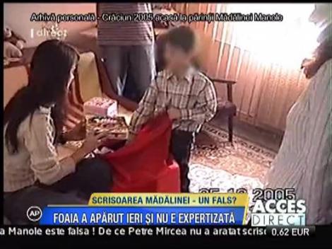 Un pasaj din scrisoarea Madalinei