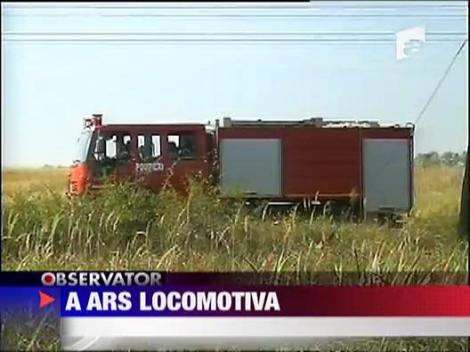 Locomotiva in flacari