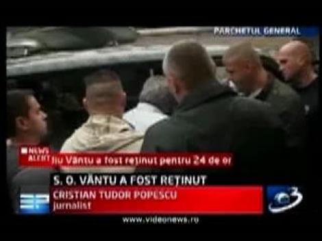 Vezi ce zice Cristian Tudor Popescu despre arestarea lui Sorin Ovidiu Vantu