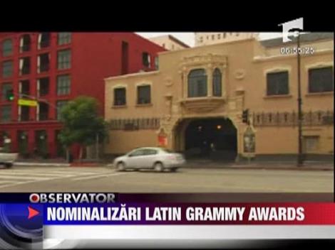 Nominalizari Latin Grammy Awards