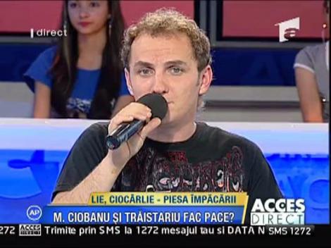 Mihai Traistariu, scuze pentru Maria Ciobanu