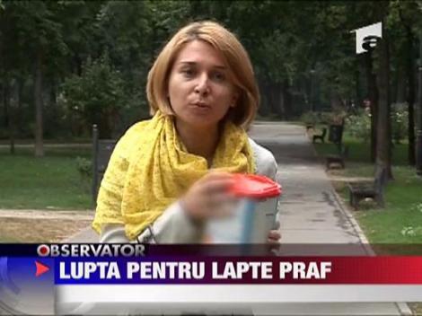 Lupta pentru lapte praf