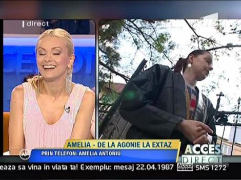 Amelia Antoniu, insarcinata in 3 luni