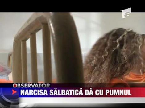 Alina Puscas a filmat in inchisoare pentru "Narcisa Salbatica"