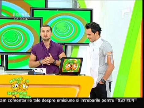 Razvan si Dani in pas cu moda