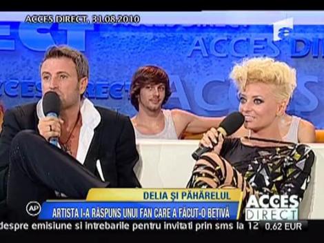 Delia, numita betiva de un fan