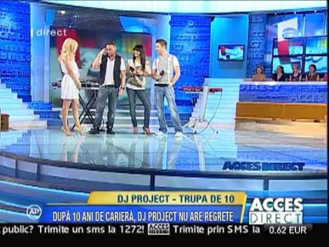 Simona Gherghe, solista pentru Dj Project, in duet cu Giulia