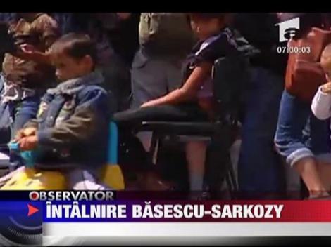 Intalnire Basescu - Sarkozy