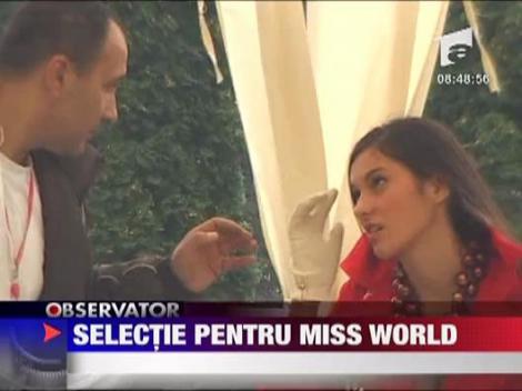Selectie pentru Miss World