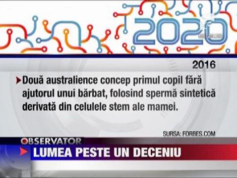 Lumea peste un deceniu