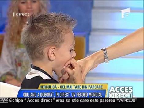 Giuliano si Ionut Iftimoaie s-au intrecut