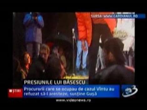 Cosmin Gusa: Traian Basescu a facut presiuni asupra magistratilor in cazul lui Vintu