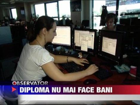 Salariul nu mai tine cont de studii