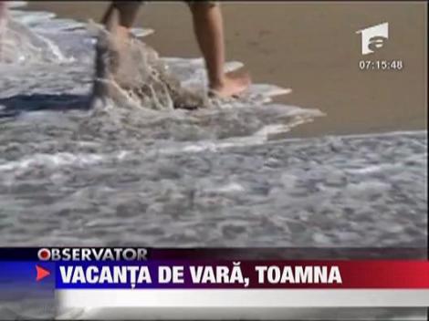 Vacanta de vara, toamna