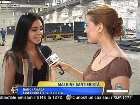 Fosta iubita a lui Kamara, sexy santierista pentru o zi