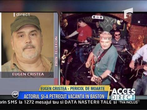 Eugen Cristea si-a petrecut vacanta in baston
