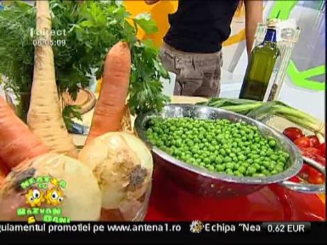 Supa de mazare cu piept de pui