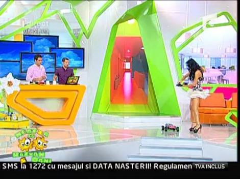 Daniela Crudu adora jucariile