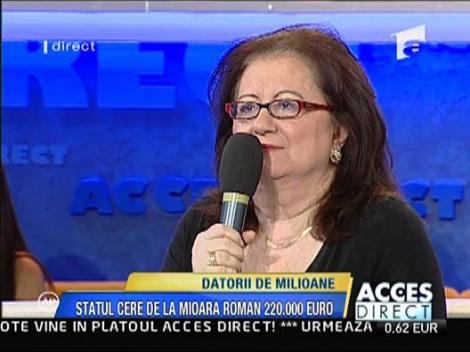 Datoriile Mioarei Roman catre R.A.P.P.S.