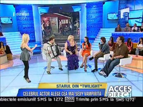 Vedetele de la Hollywood - foarte incantate de muzica lautareasca