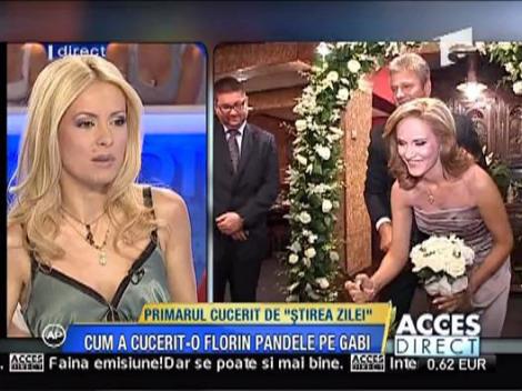 Primarul si Gabi Firea se intalneau pe ascuns inainte de nunta