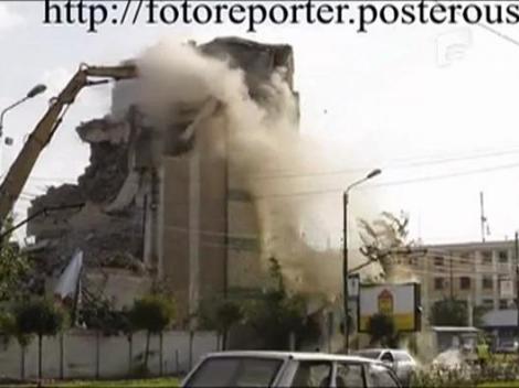 Demolare peste trecatori in Timisoara