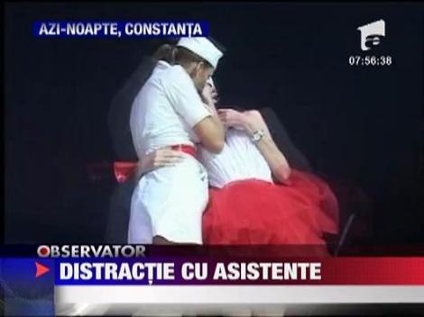 Distractie cu asistente medicale pe litoral