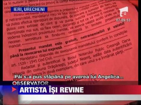 EXCLUSIV / Angela Ciochina isi revine